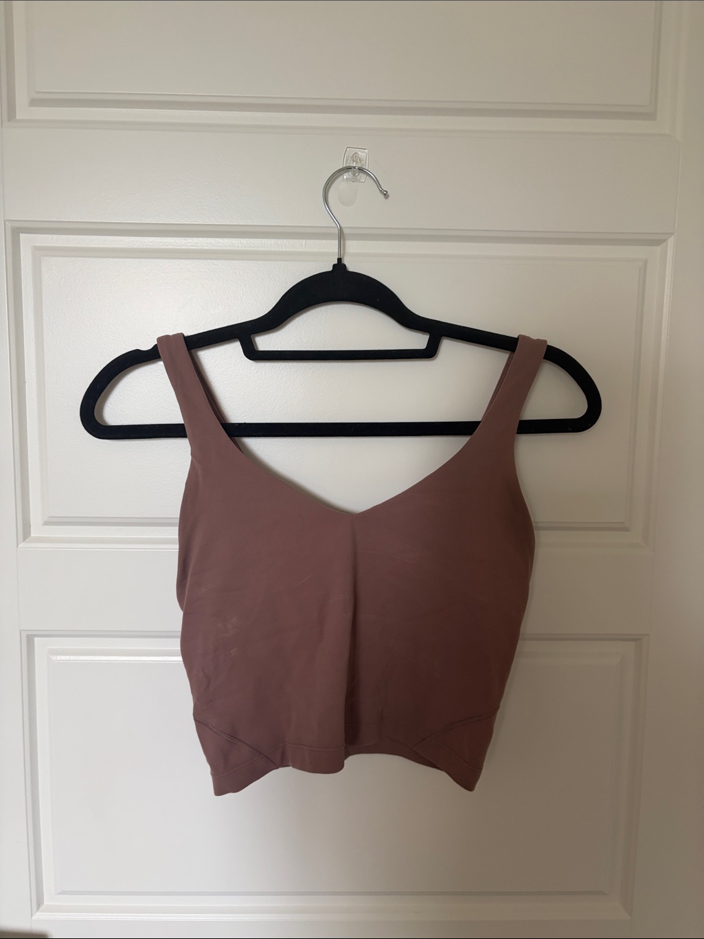 Lululemon Athletica Mauve Crop Tank Top